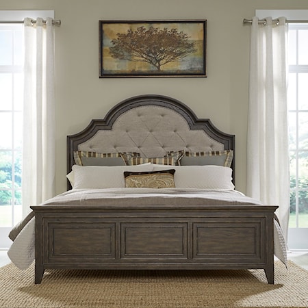 King Upholstered Bed