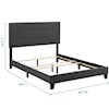Modway Amira Queen Upholstered Bed