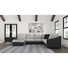 Michael Alan Select Bilgray Sectional with Left Chaise