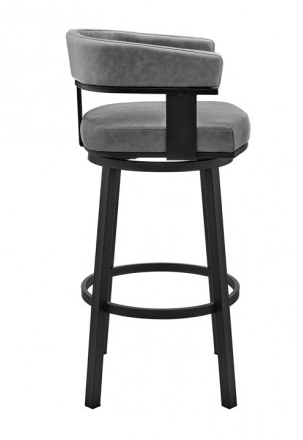 Armen Living Lorin Swivel Bar Stool