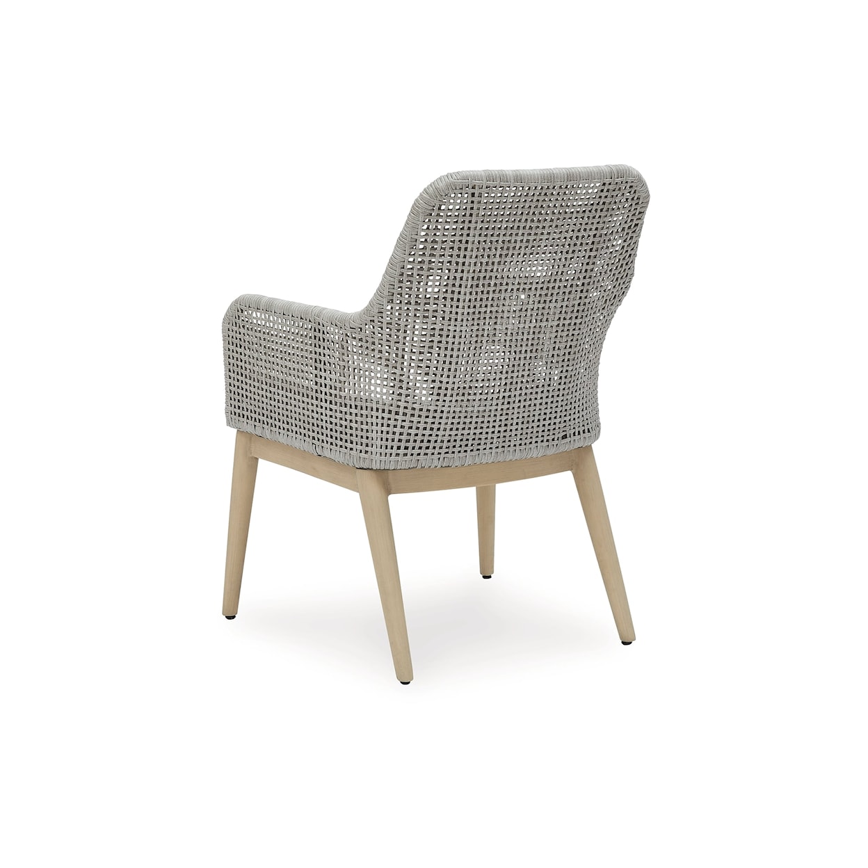 Ashley Furniture Signature Design Seton Creek Outdoor Dining Arm Chair (Set of 2)