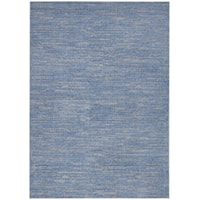 6' x 9' Blue/Grey Rectangle Rug