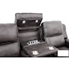 VFM Signature 70086 Power Headrest Recl Sofa w/ Drop Down Table