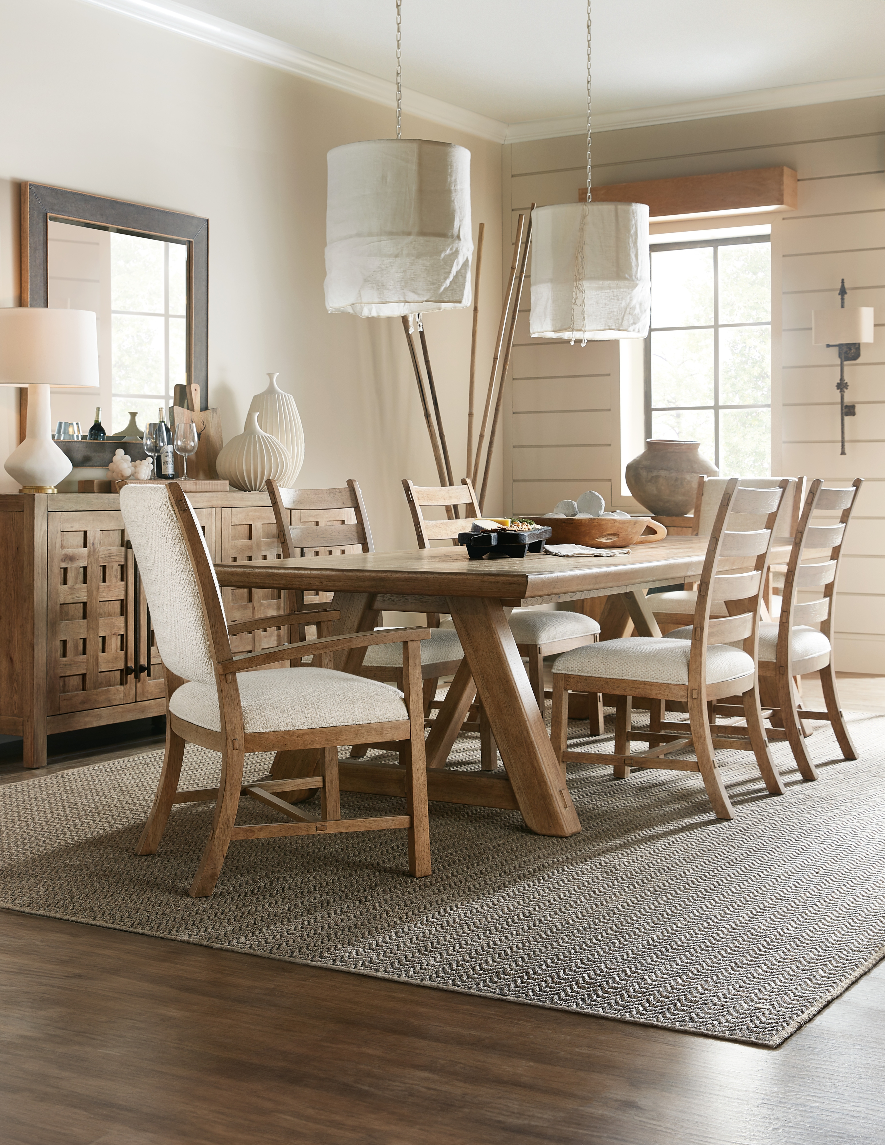 7-Piece Dining Table and Chair Set