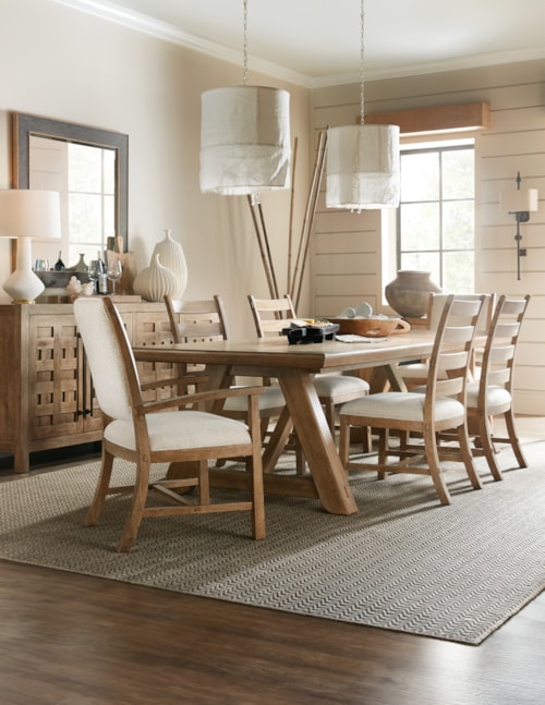 7-Piece Dining Table and Chair Set