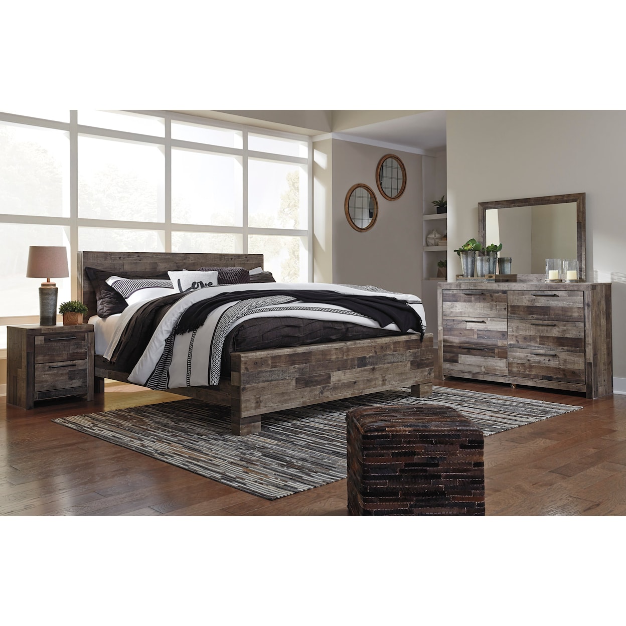 Ashley Furniture Benchcraft Derekson California King Bedroom Set