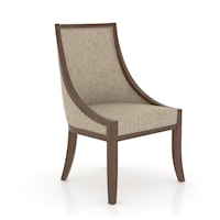 Traditional Customizable Upholstered Side Chair