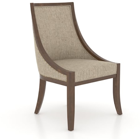 Traditional Customizable Upholstered Side Chair