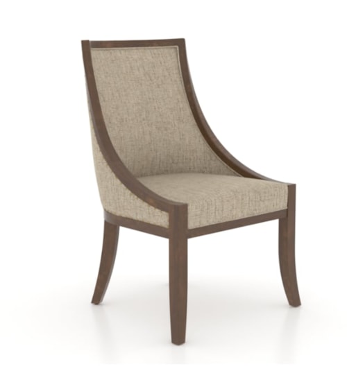 Traditional Customizable Upholstered Side Chair