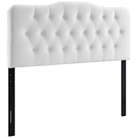 Queen Diamond Tufted Performance Velvet Headboard