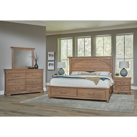 5-Piece Mansion Storage Bedroom Set