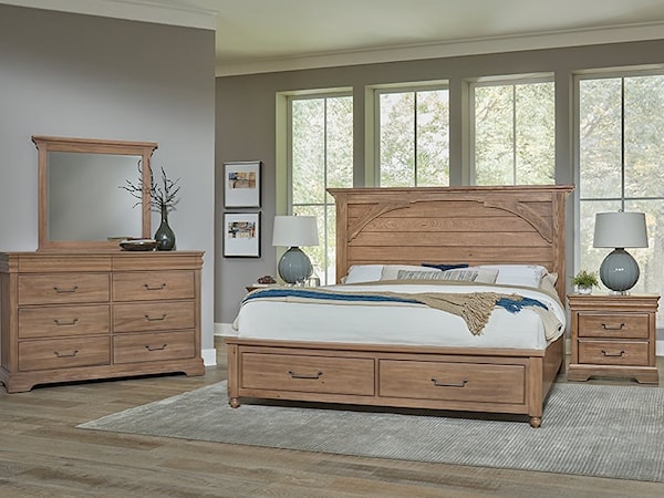 5-Piece Mansion Storage Bedroom Set