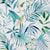 Blue Tropical Print 6529-21