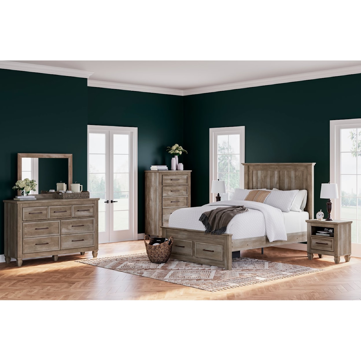 Michael Alan Select Yarbeck Queen Bedroom Set