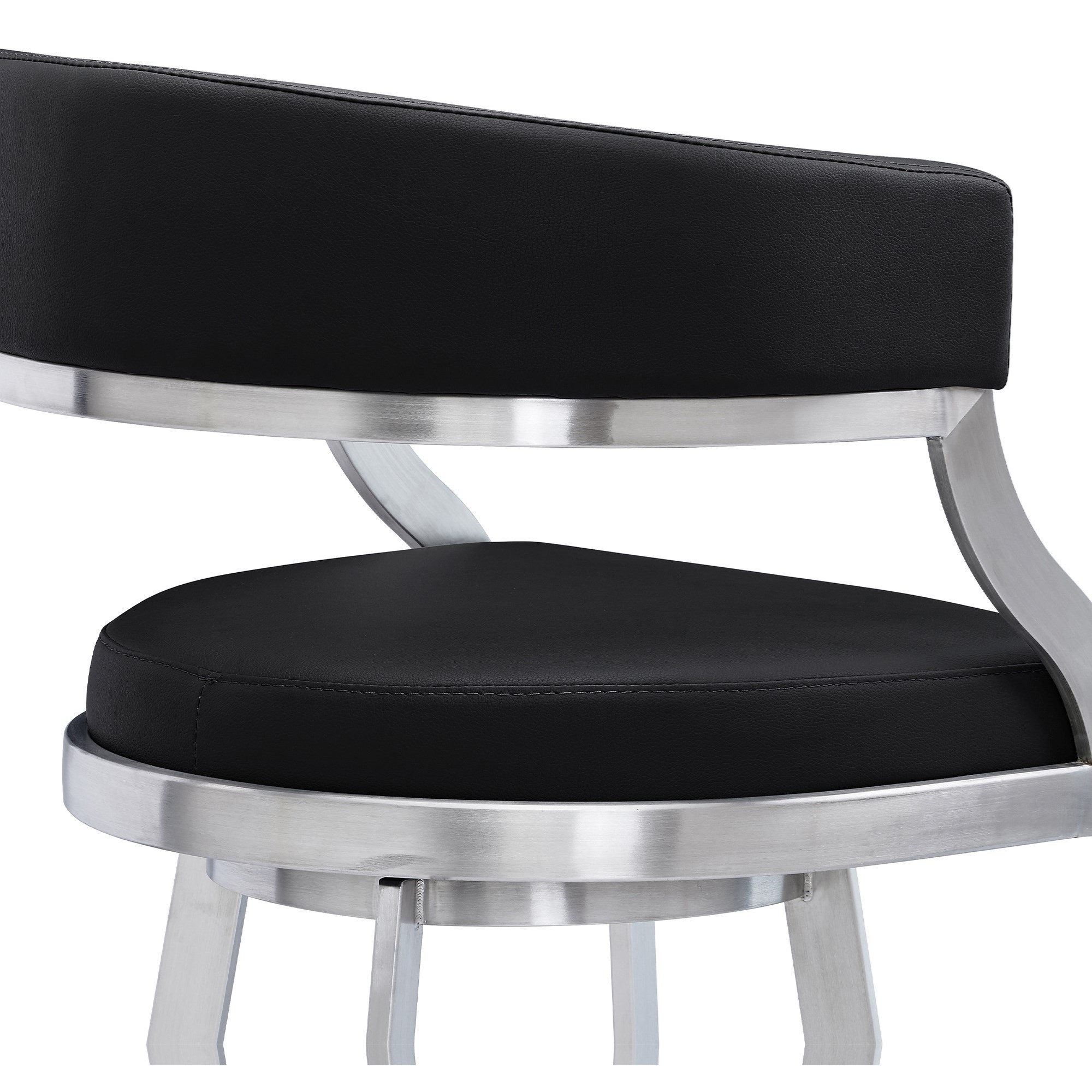 Armen Living Saturn 26" Counter Height Barstool