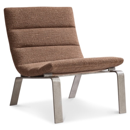 C-Chair w/Channeled Upholstery