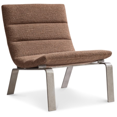 C-Chair w/Channeled Upholstery