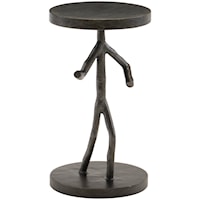Theo Cast Iron Accent Table