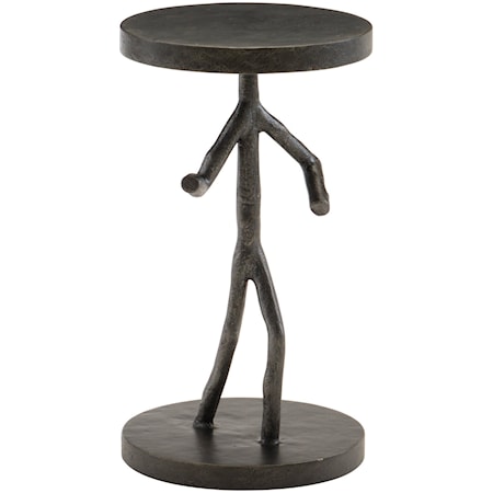 Theo Cast Iron Accent Table