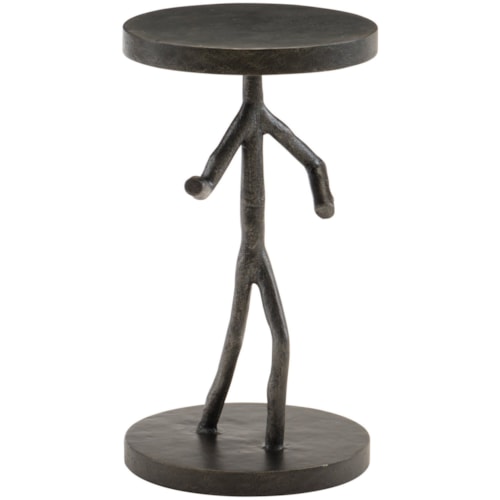 Theo Cast Iron Accent Table