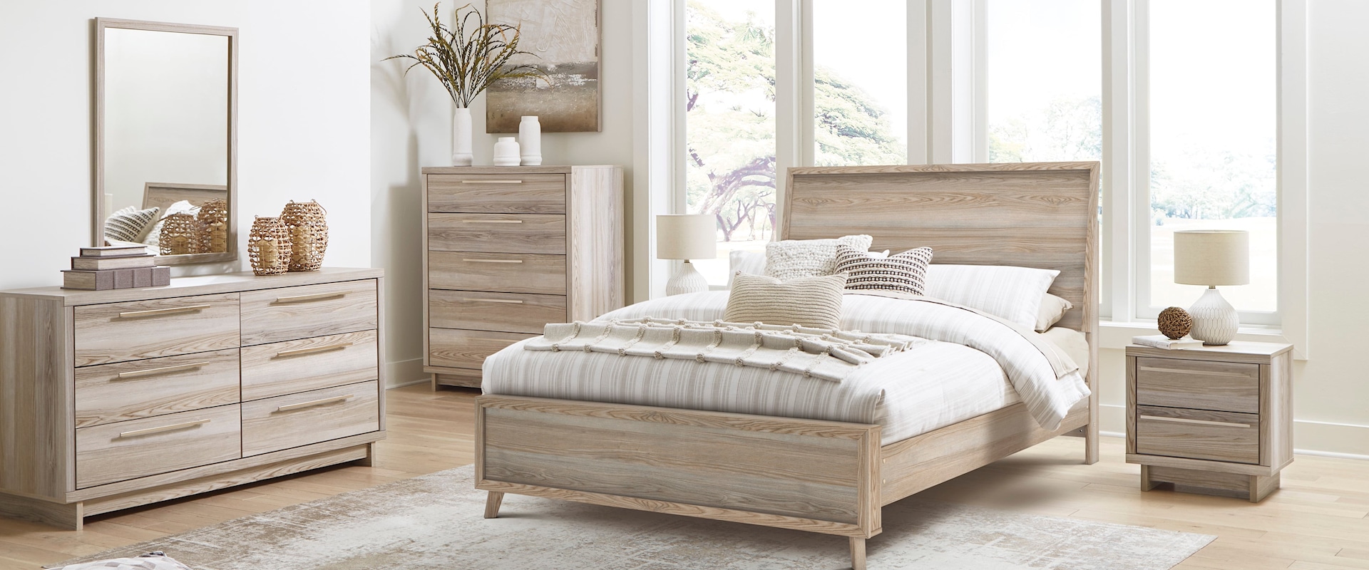 5-Piece Queen Panel Bedroom Set