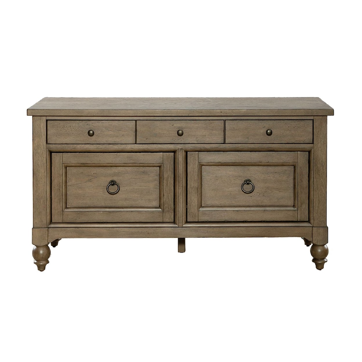 Libby Americana Farmhouse 5-Drawer Credenza