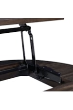 Liberty Furniture Weston Transitional Cocktail Table with Hidden Storage