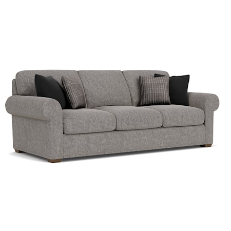 93" Three-Cushion Sofa