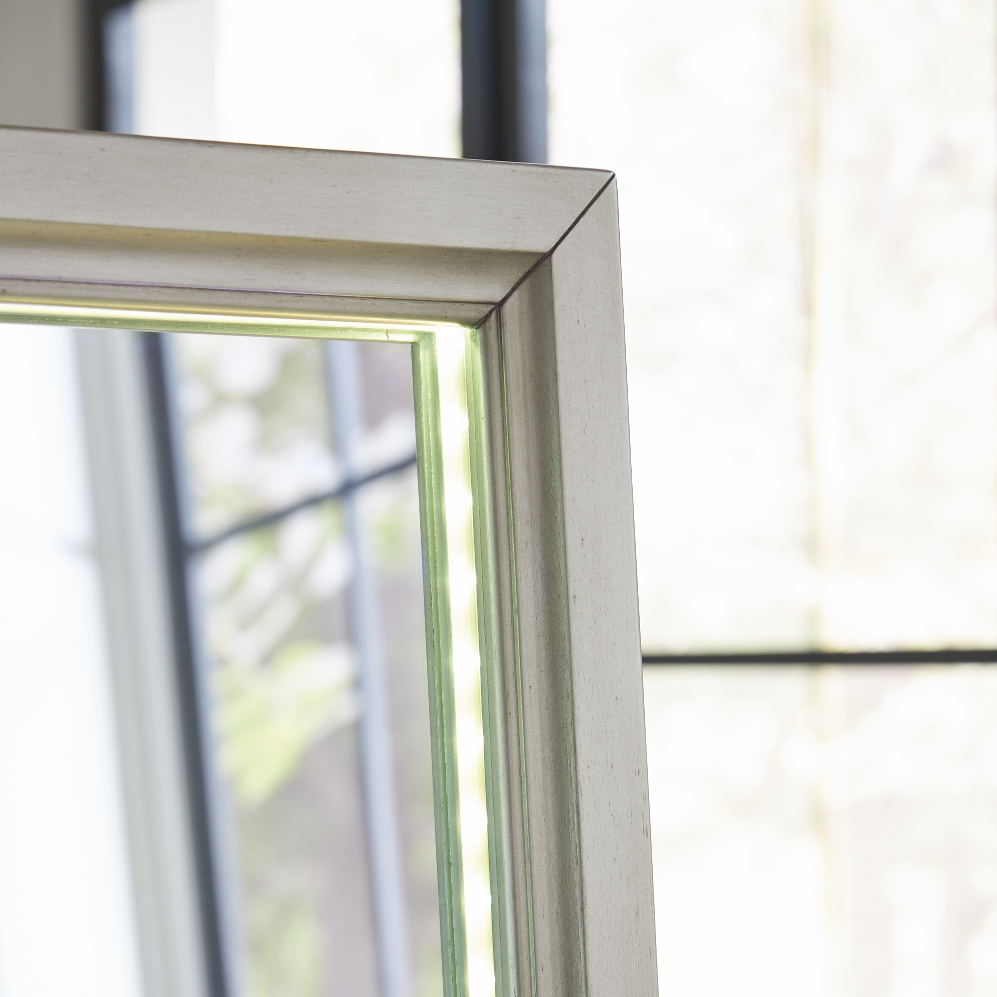 Signature Design by Ashley Evesen Floor Standing Mirror/Storage