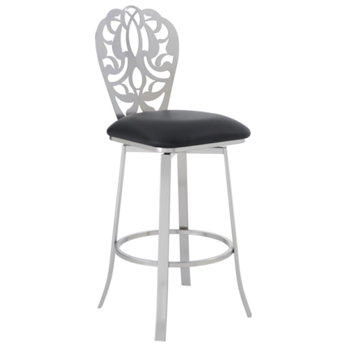 Contemporary 30" Bar Height Barstool