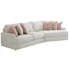 Tommy Bahama Home Palm Desert 2-Pc Lansing Sectional Sofa w/ RAF Cuddler