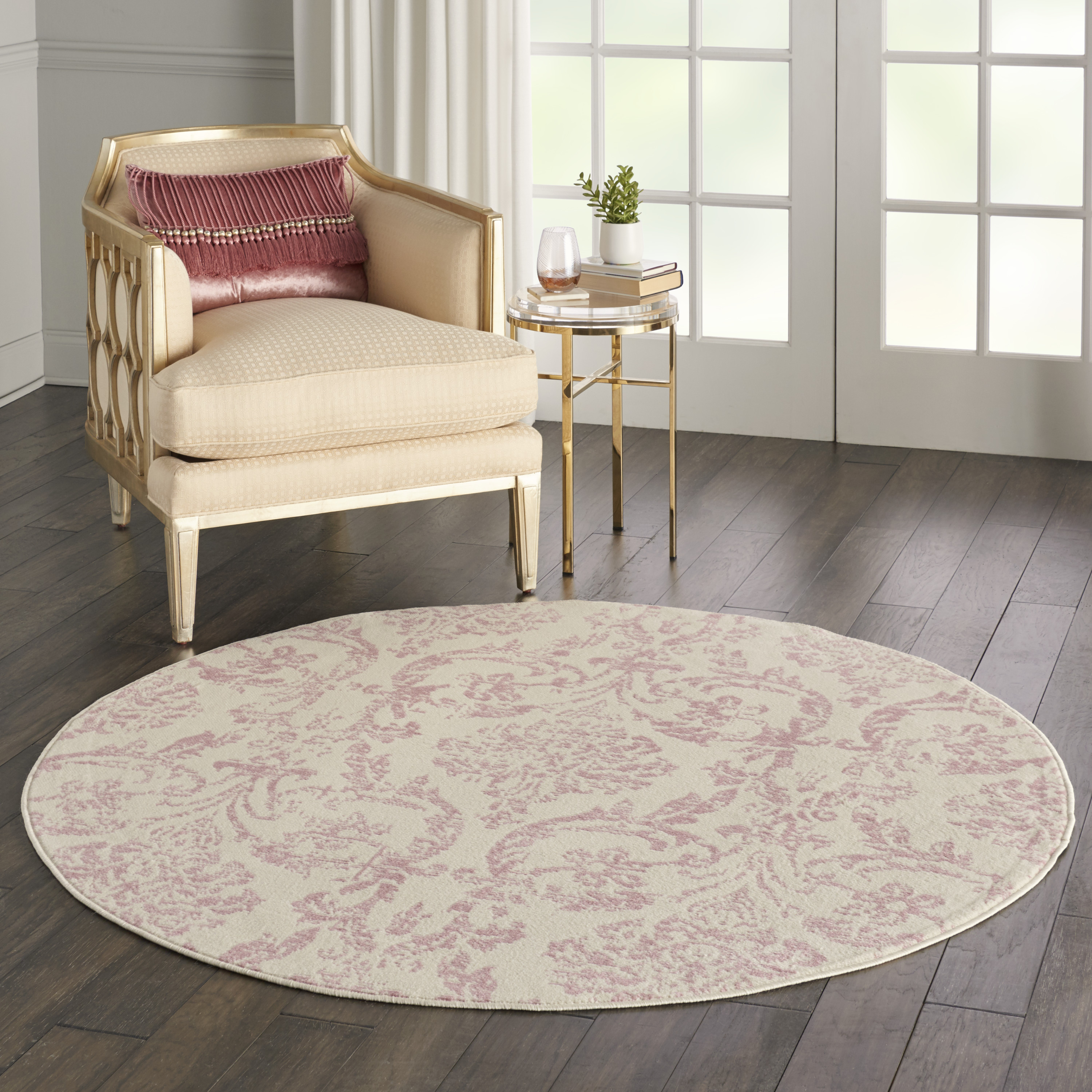 Nourison Jubilant 5'3" Round  Rug