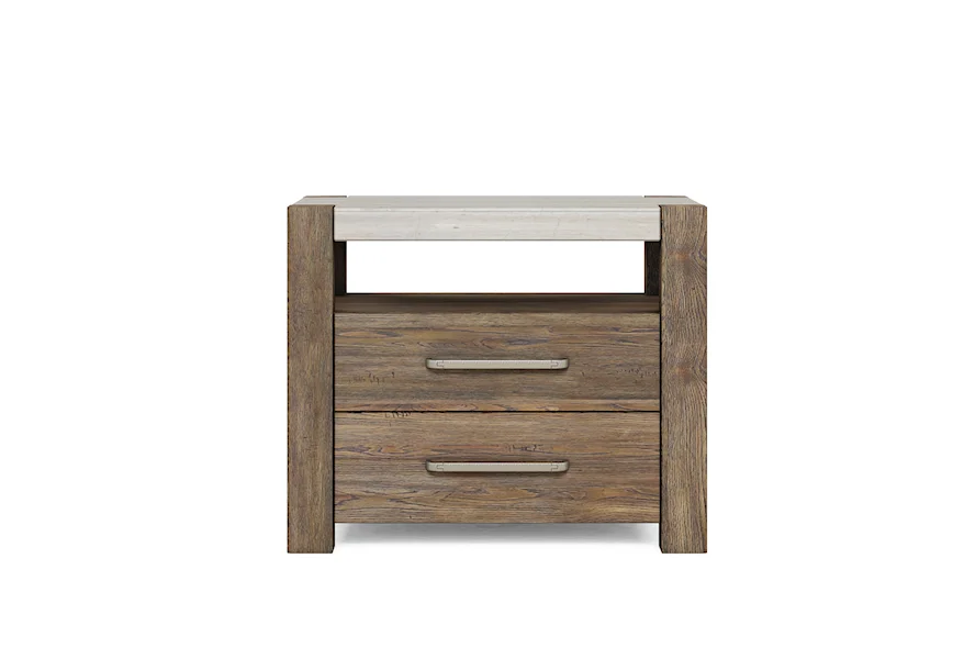 Stockyard Bedside Chest  by A.R.T. Furniture Inc at Michael Alan Furniture & Design