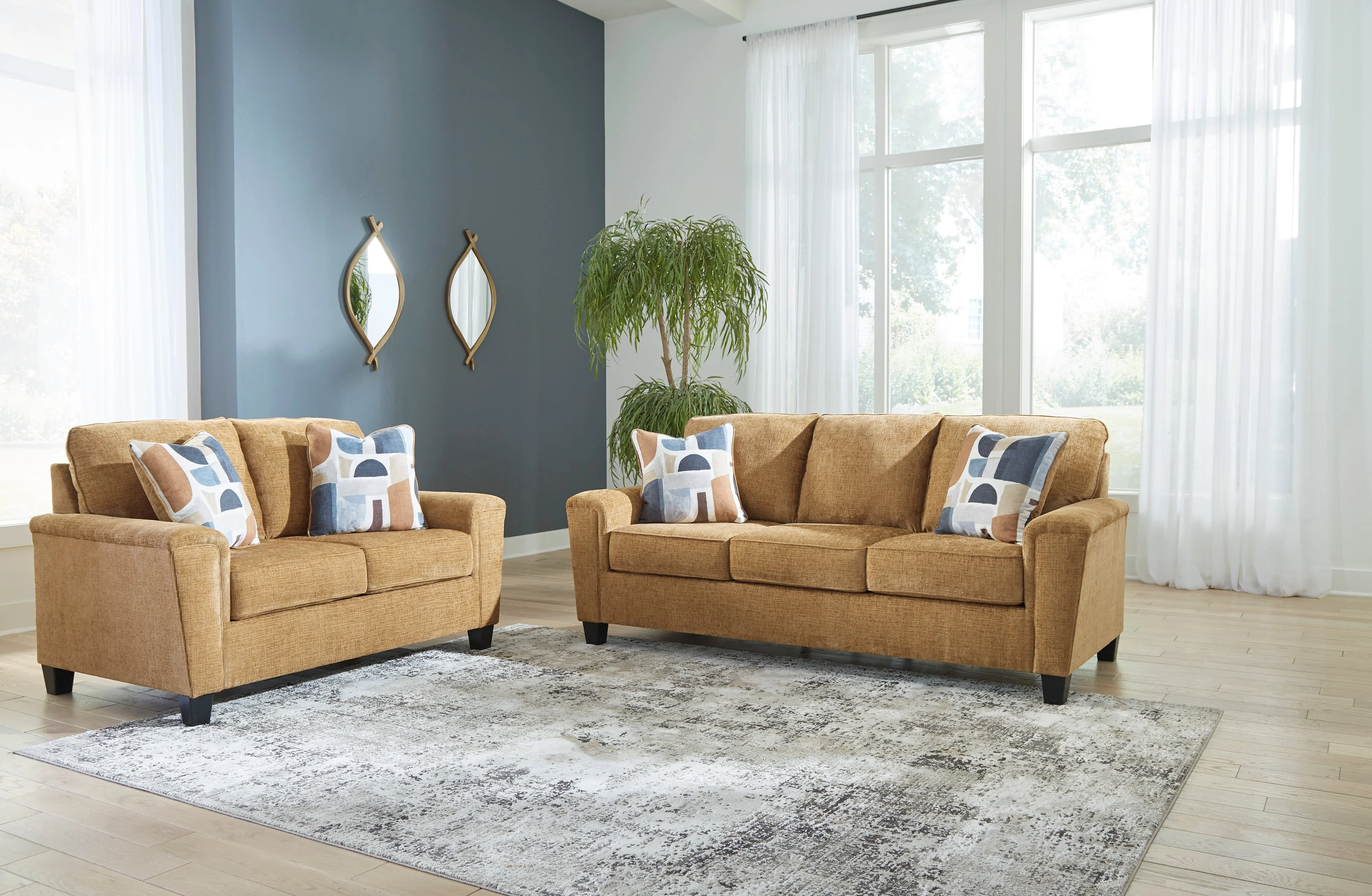 Benchcraft Erinslane 2520735x1+2520738x1 Sofa and Loveseat Johnson's
