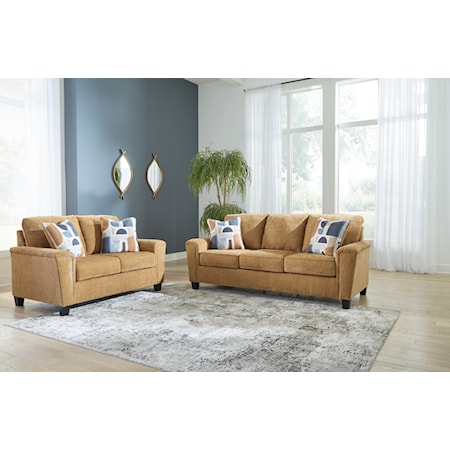 Sofa and Loveseat