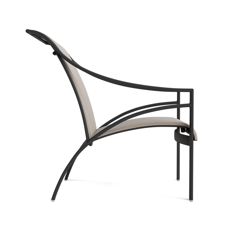 Sling Slope-Arm Lounge Chair