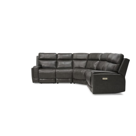 Hargrave 4-Seat Corner Curve Sectional