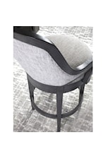 Artistica Appellation Transitional Upholstered Swivel Counter Stool