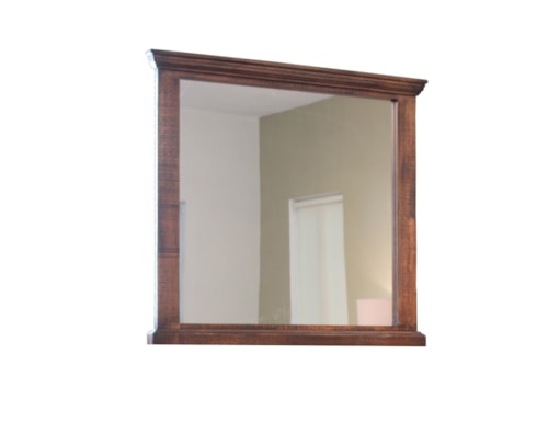 Rustic Dresser Mirror
