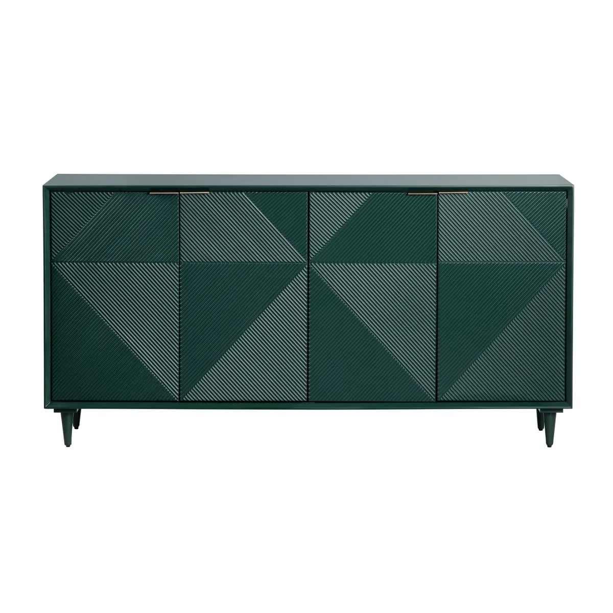Crestview Collection Evergreen 4-Door Sideboard