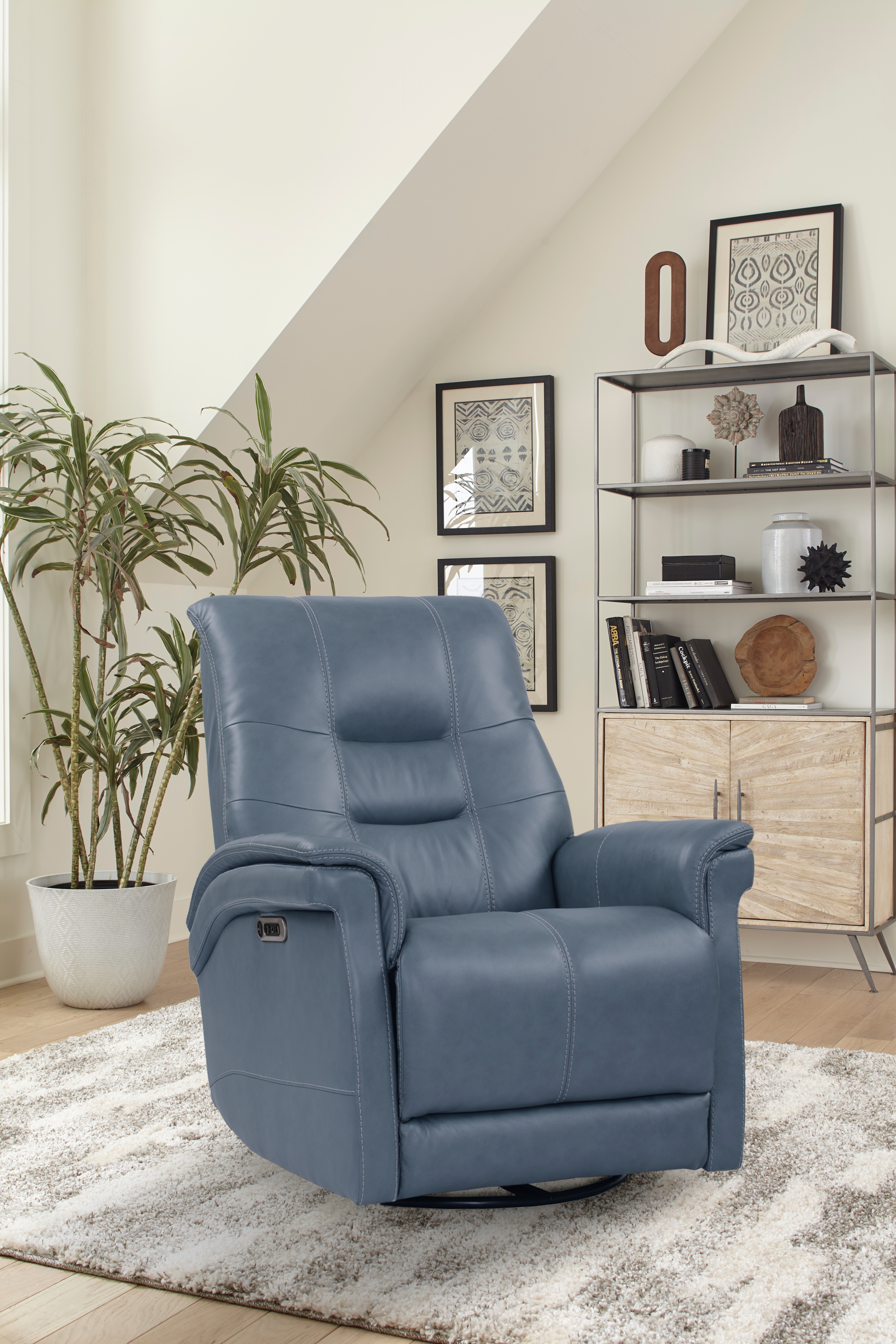 Parker Living Carnegie Power Swivel Glider Recliner (Set of 2)