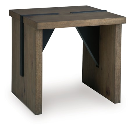 Square End Table