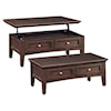 Whittier Wood   Lift Top Coffee Table