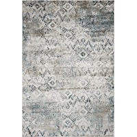 7'7" x 10'10" Teal Avery Rug