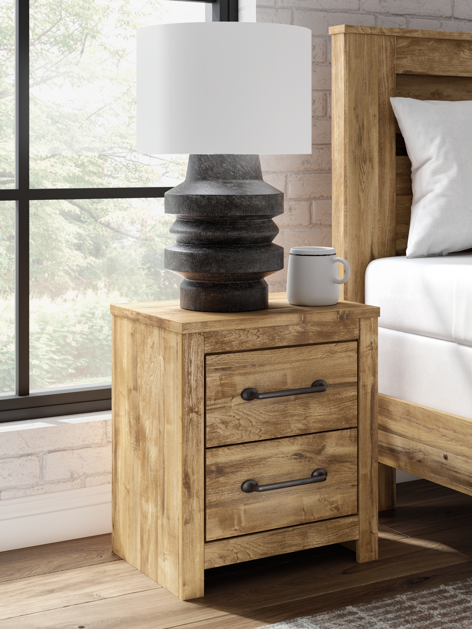2-Drawer Nightstand