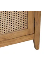 Crestview Collection  Valencia 2-Door Tall Arched Accent Cabinet