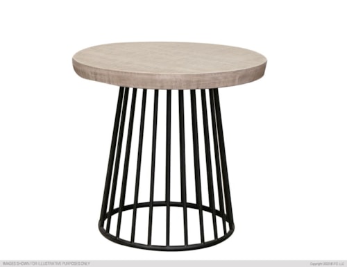 Transitional End Table