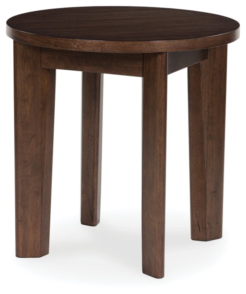Round End Table