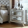Michael Amini Hollywood Loft Upholstered 2-Drawer Nightstand