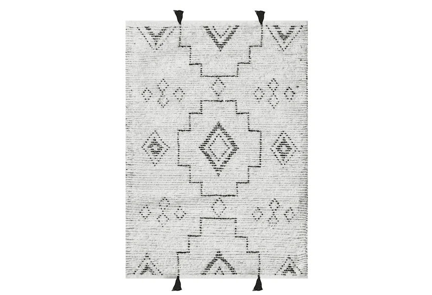 Raton Raton Tribal Ivory 9 X 12 Rug by Uttermost at Esprit Decor Home Furnishings